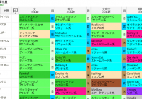 阪神芝3000m(菊花賞)の好走馬データ一覧/スマート出馬表