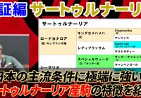 【検証編 サートゥルナーリア】 極端すぎる能力の方向性！ 初年度以上の活躍を見せるはず！/ 亀谷敬正の競馬血統辞典