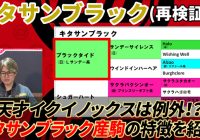 【キタサンブラック/再検証編】 重要度が高まっているキタサンブラック産駒の本質/ 亀谷敬正の競馬血統辞典