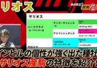 【サリオス】主流種牡馬が苦手とする条件で激走の可能性大！/ 亀谷敬正の競馬血統辞典